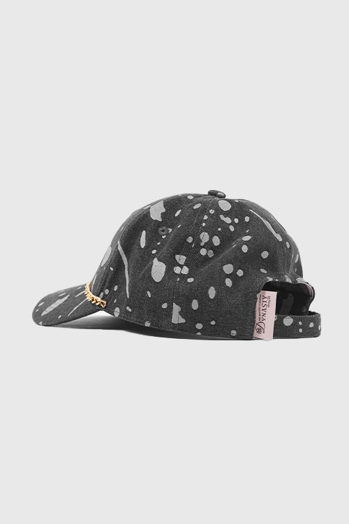 Baroque Flower Denim Dad Cap