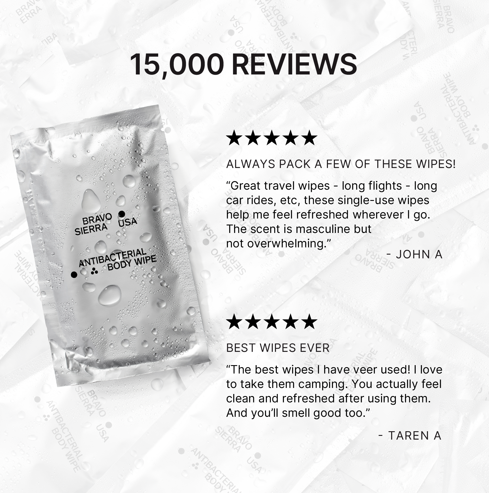 ANTIBACTERIAL BODY WIPES