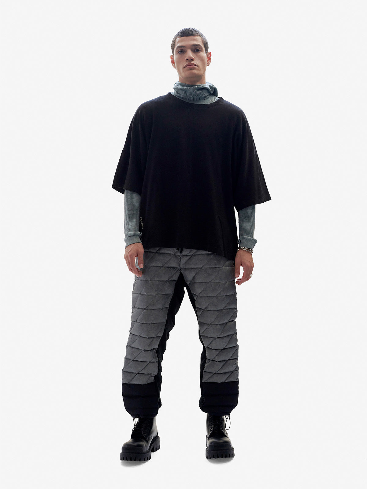 Hybrid Down Sweatpant - Slate Gray