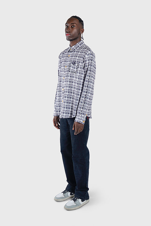 Eternal Plaid Long Sleeve Button Up Shirt