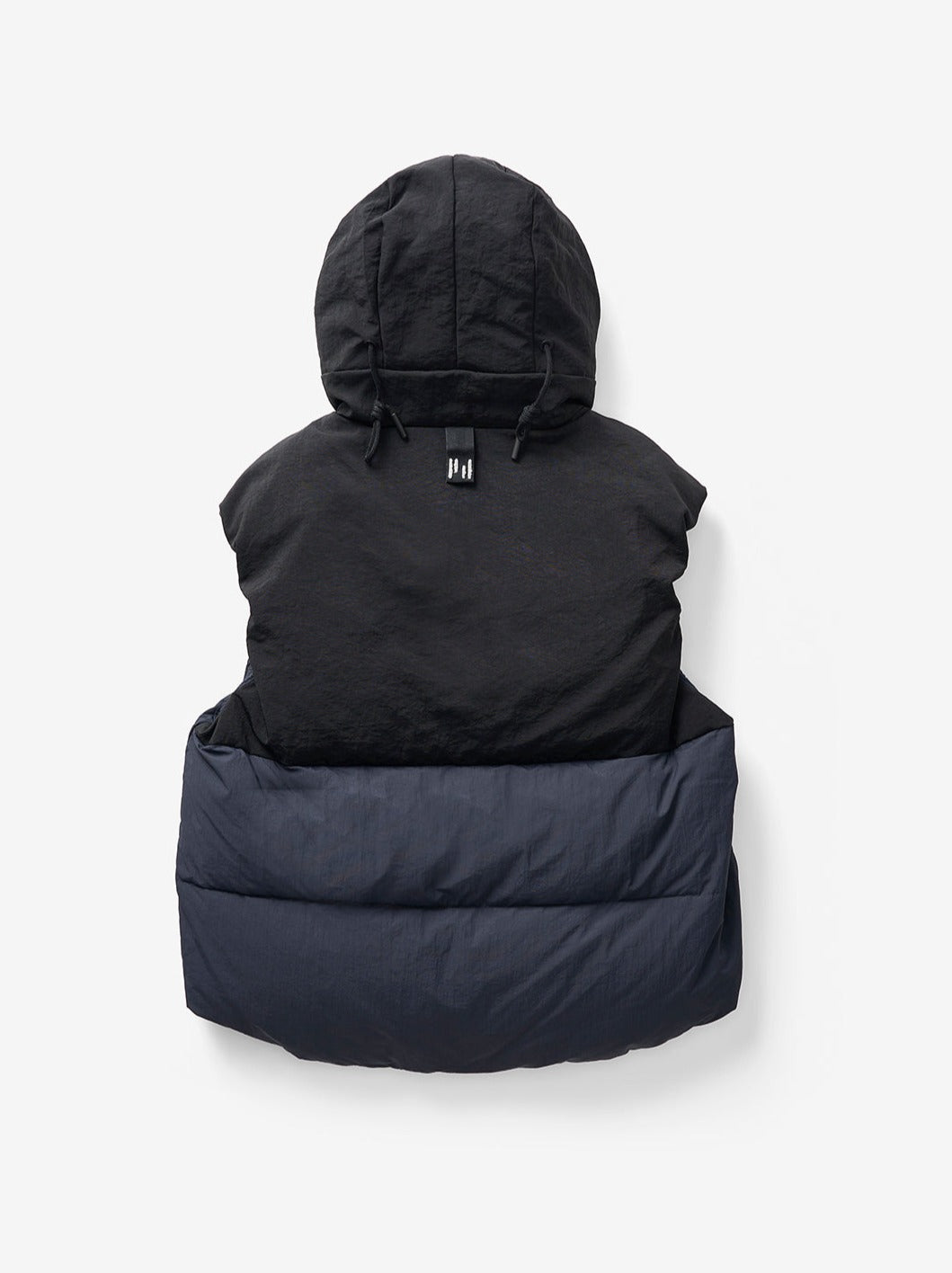 Hooded Down Vest - Navy