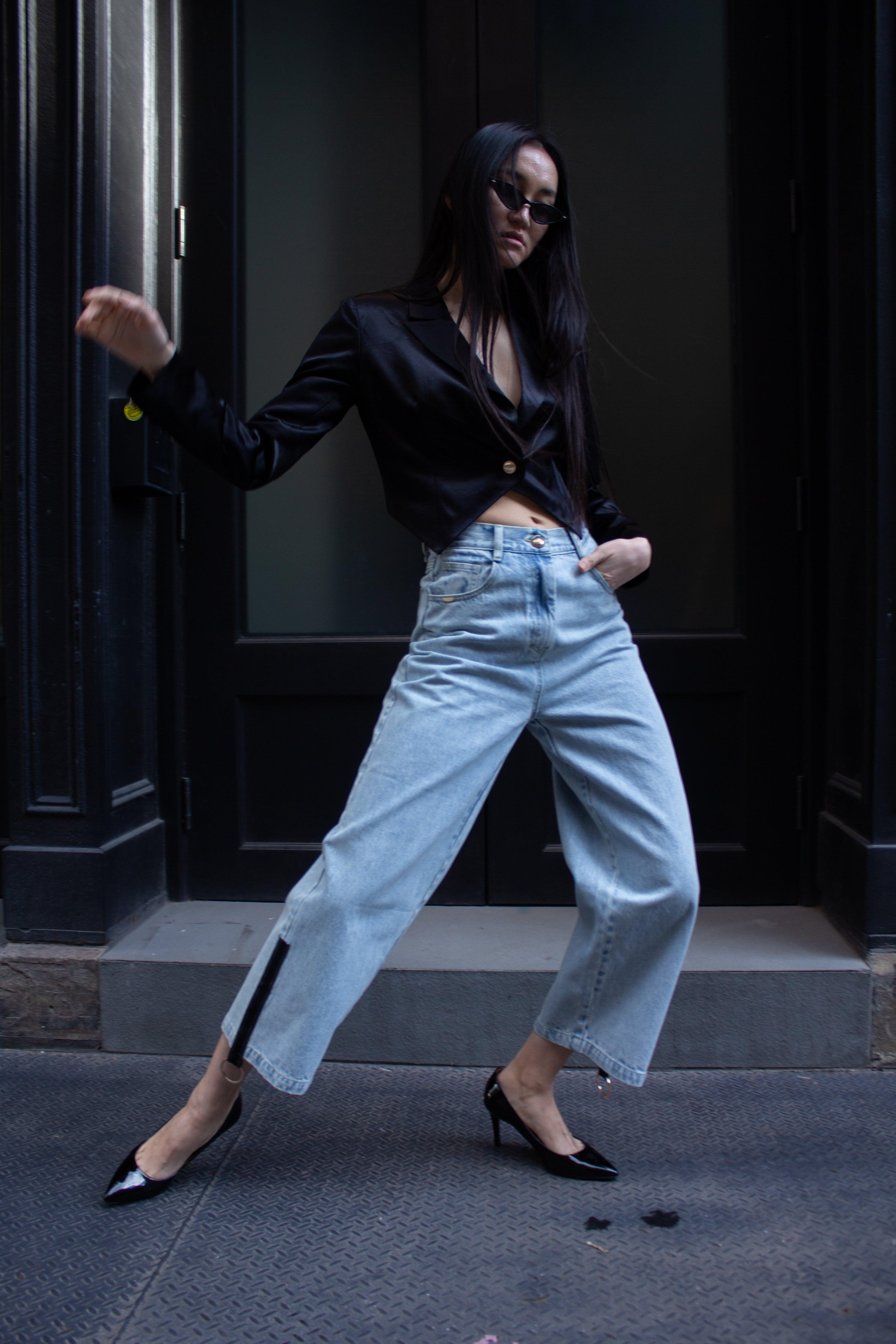 Demi Straight Cut Jeans – Women’s Straight-Leg Denim
