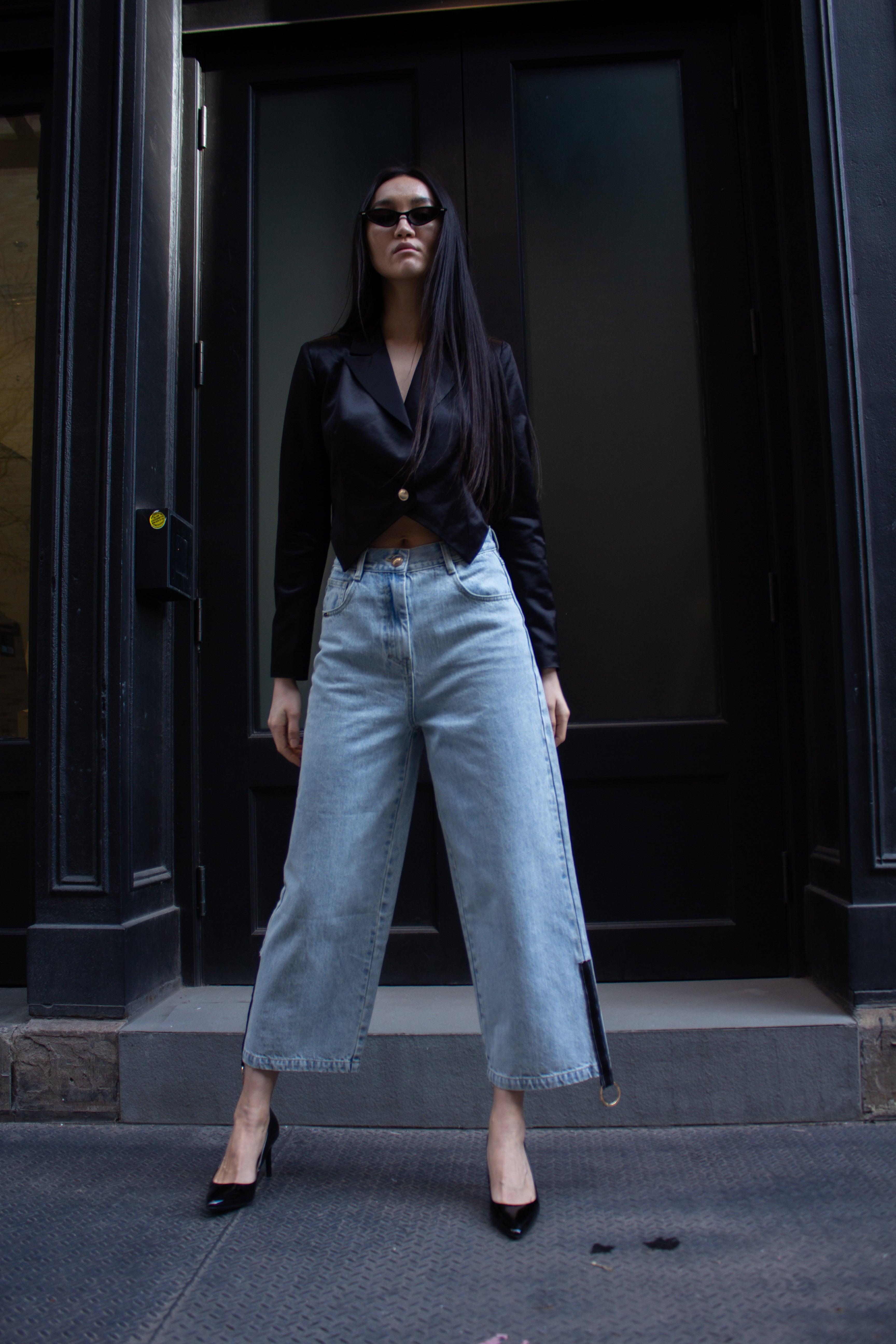 Demi Straight Cut Jeans – Women’s Straight-Leg Denim