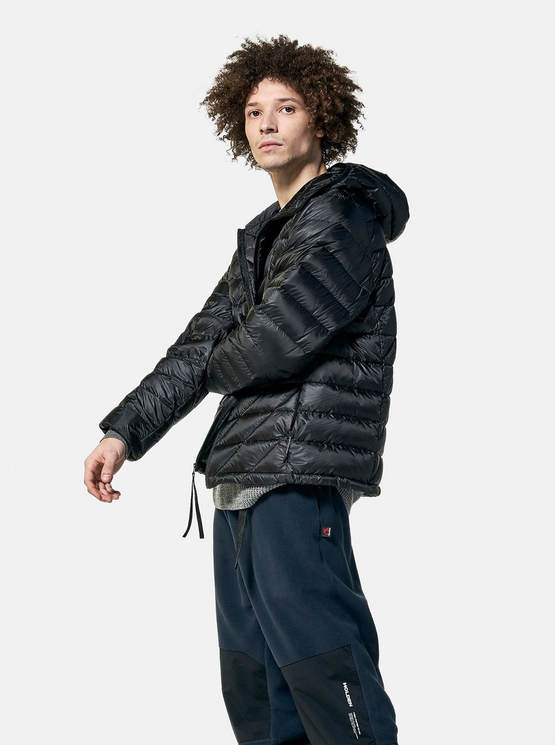 Packable Down Jacket - Black