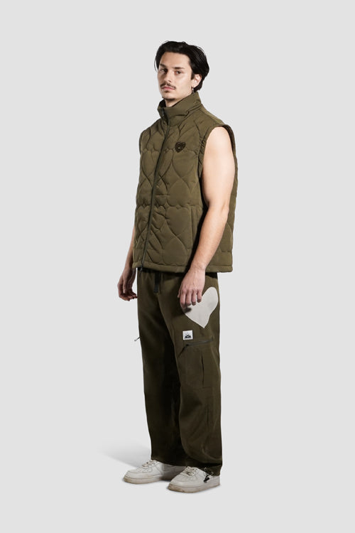 White Lines Waterproof Puffer Jacket