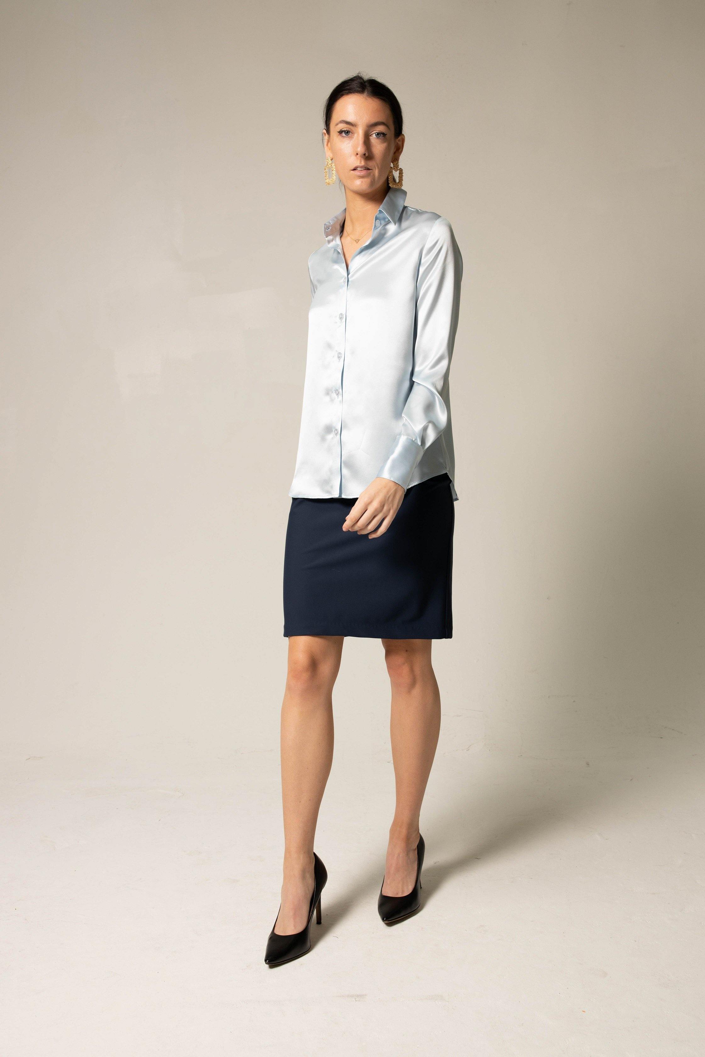 Luxe Comfort Stretchy Mini Skirt – Women’s Stylish Mini Skirt