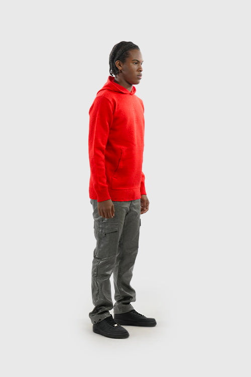 Love Language Pre-washed Knit Hoodie
