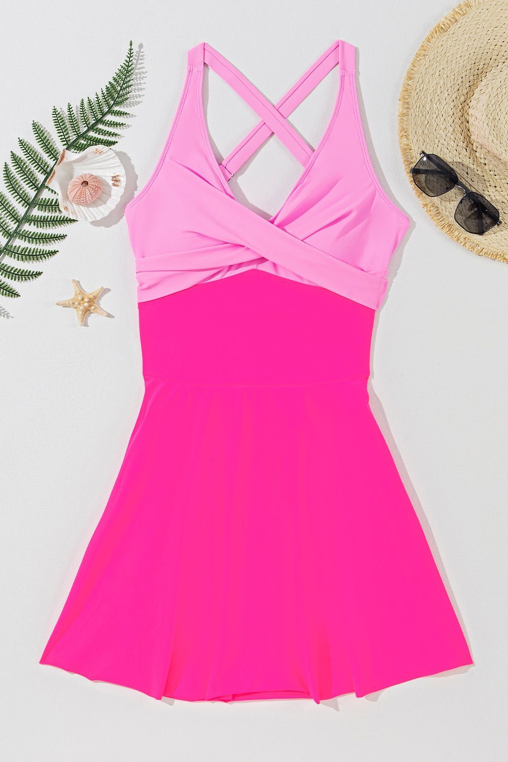 Lea V-Neck One-Piece Swimwear