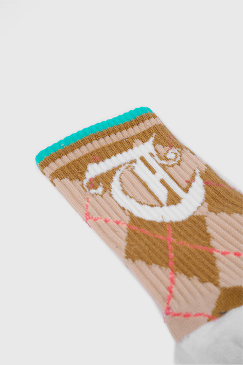 Racket Club Diamond Socks