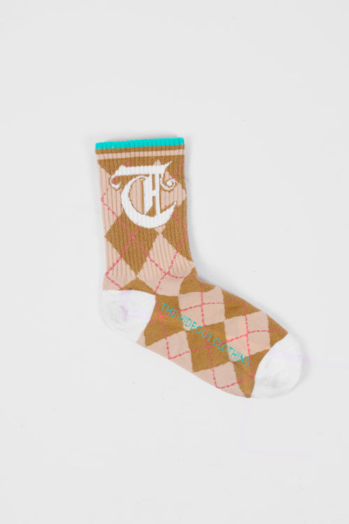 Racket Club Diamond Socks