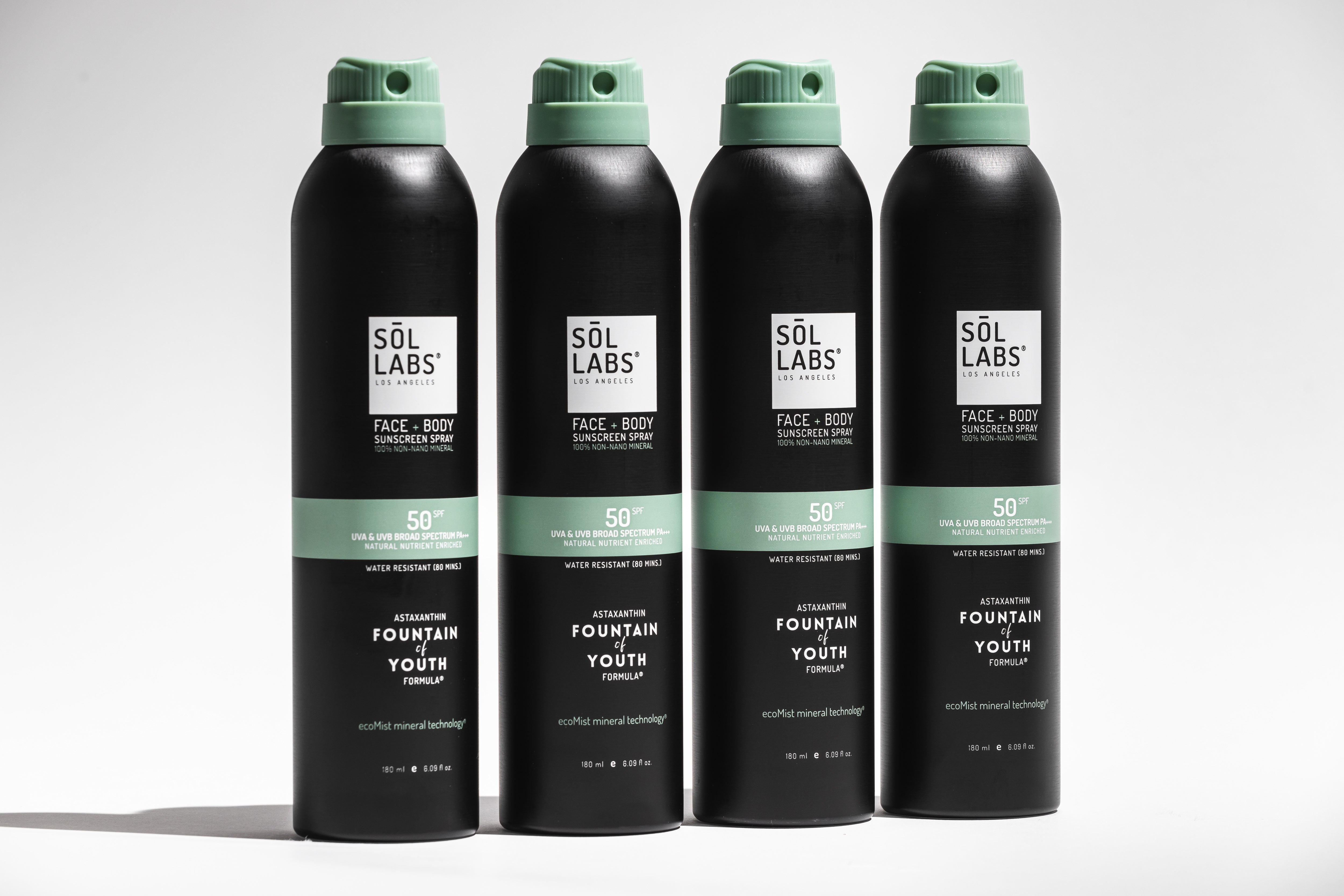 SOL LABS® Natural Mineral SPF 50 Sheer Mist - Broad Spectrum UVA/UVB Protection & Hydrating Formula