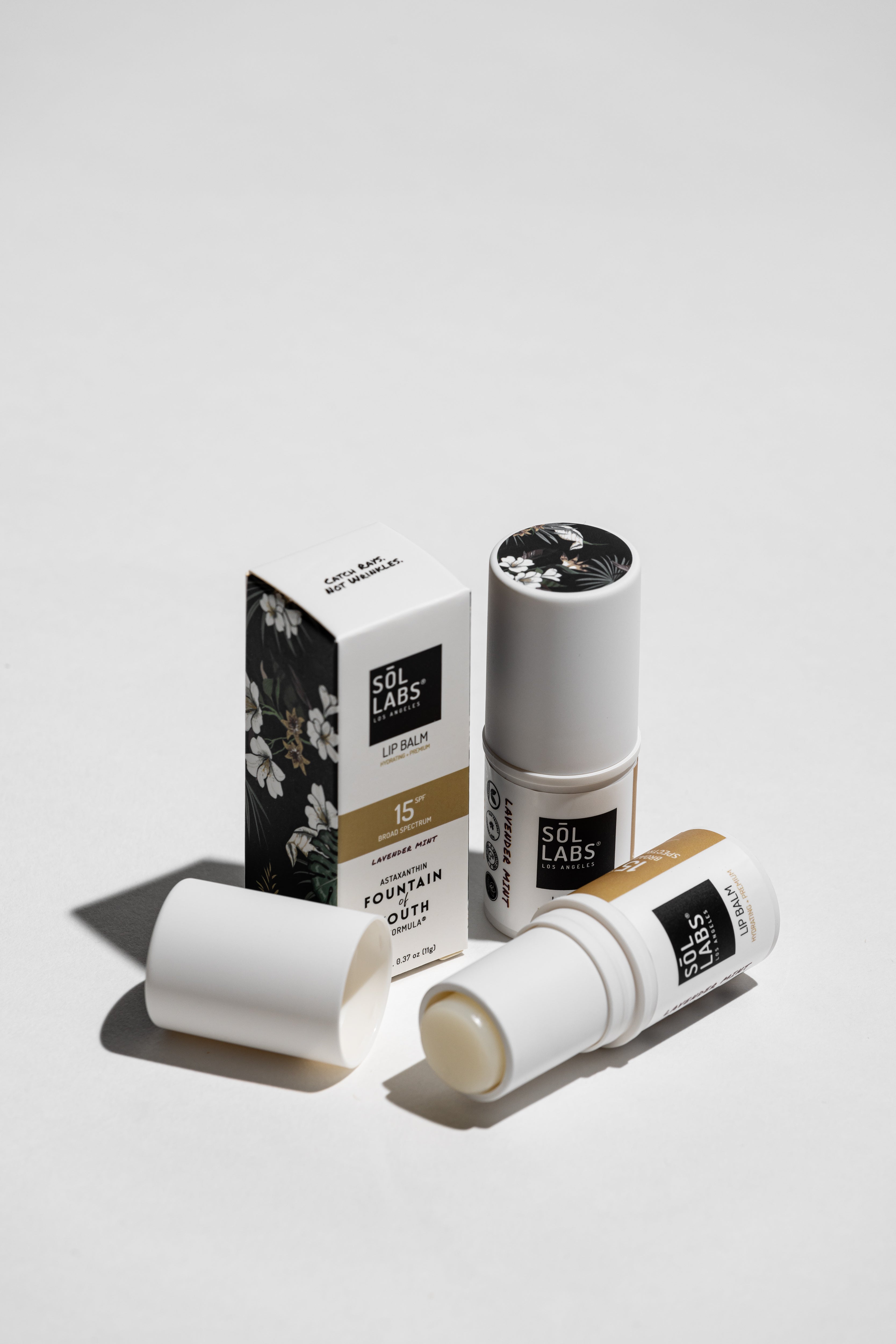 SOL LABS® SPF 15 Hydrating Lavender Mint Lip Balm: Natural, Nourishing & K-Beauty Inspired Sun Protection