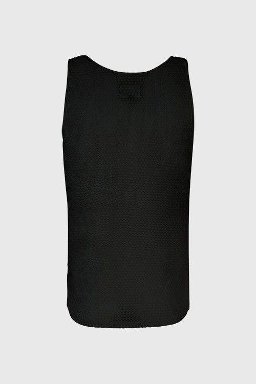 Lavender Mesh Ganzie String Vest