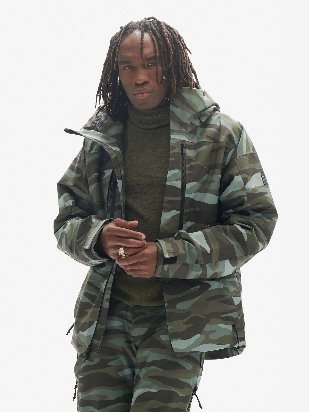 Sierra 2 Layers Jacket - Zea Camo