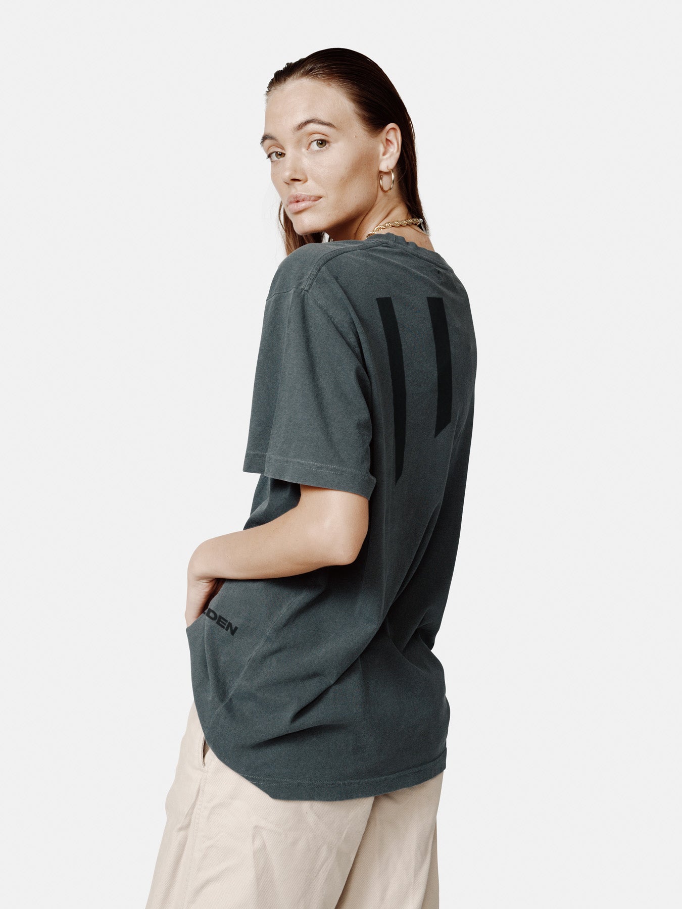 Jersey Logo Tee - Black