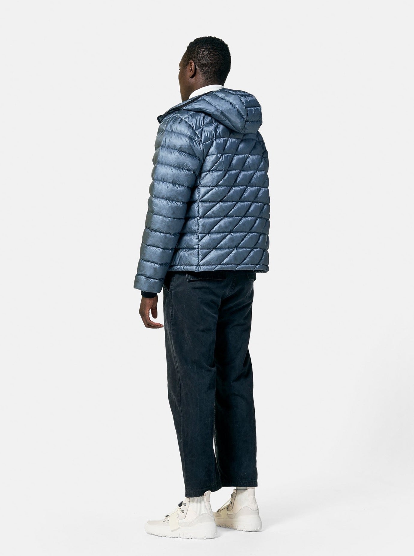 Packable Down Jacket - China Blue