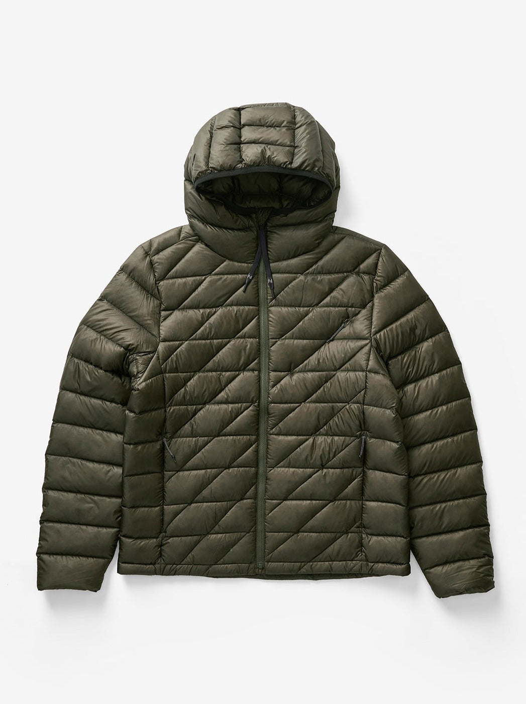 Packable Down Jacket - Stone Green