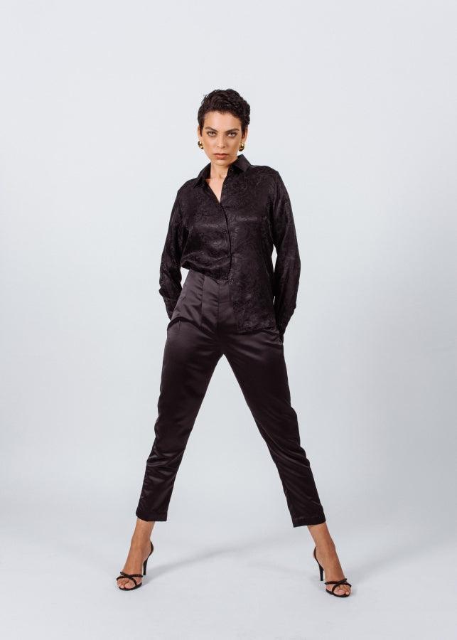 Womens Pleated Trousers – Stylish Office & Formal Pants