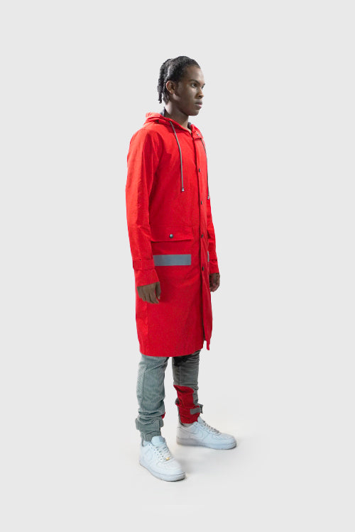 Molding History Waterproof Raincoat