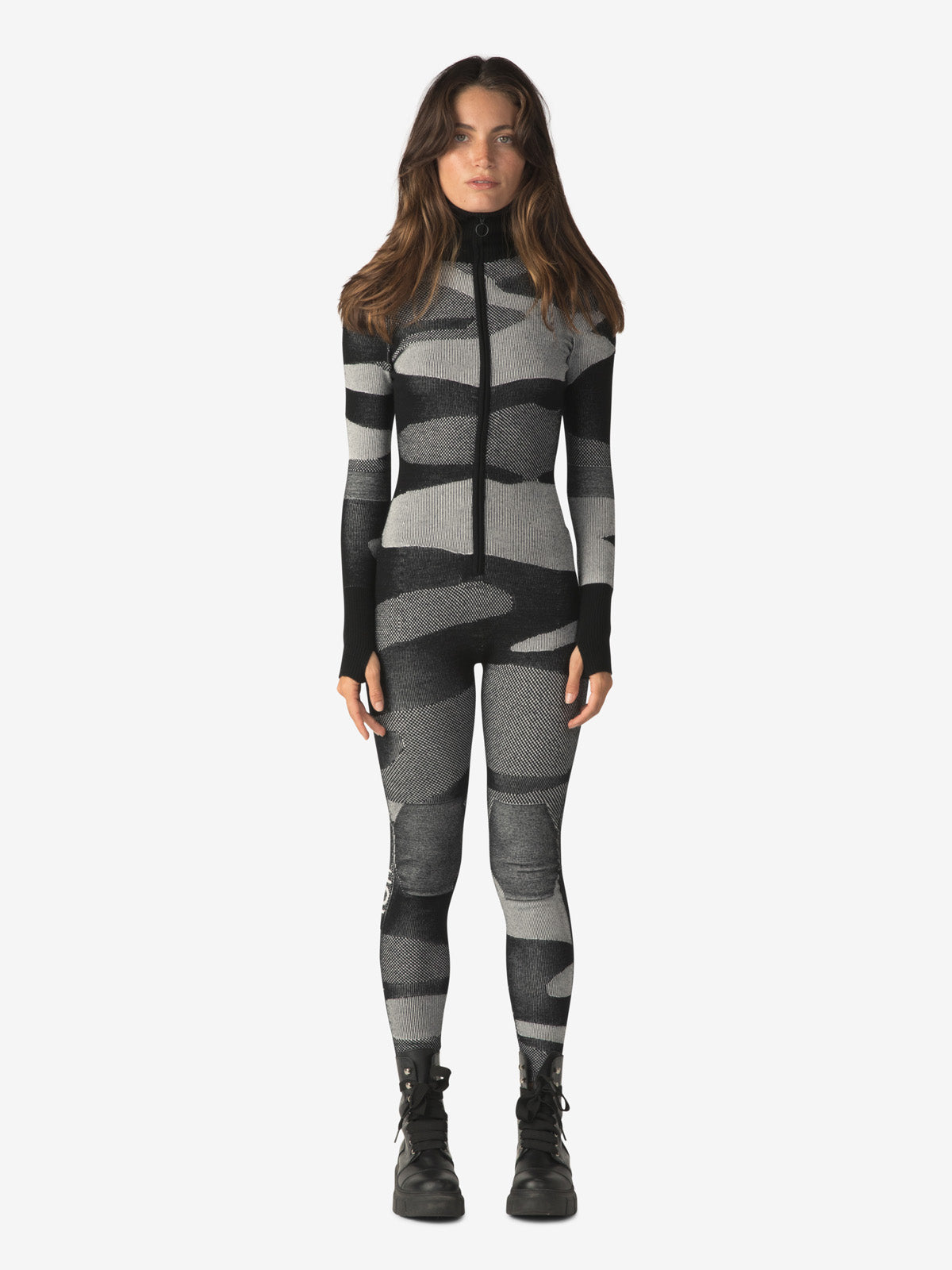 Merino Airwarm Bodysuit - Black