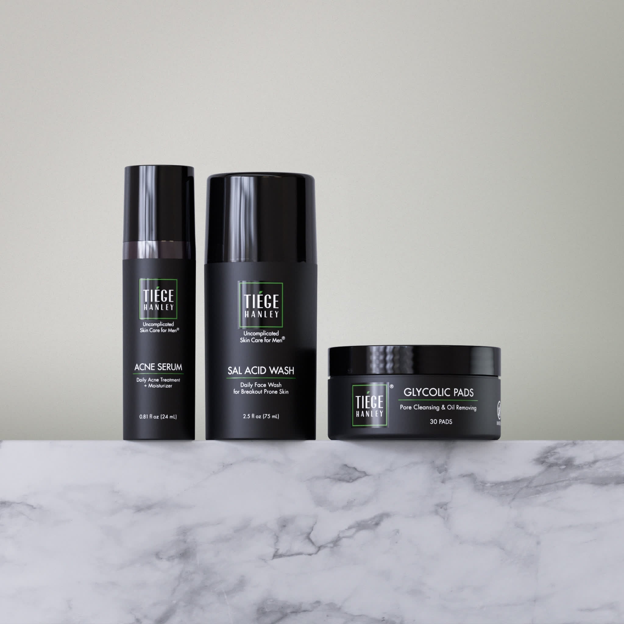 The TiegeClear® ACNE Essentials Routine for Men