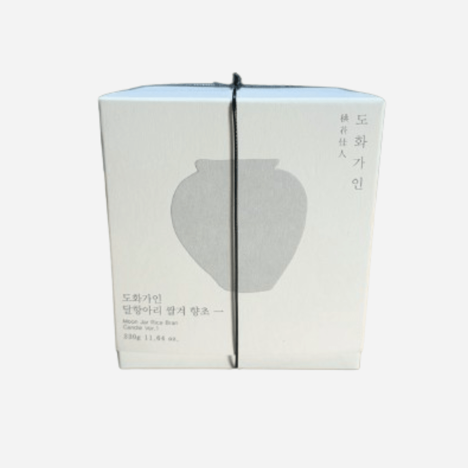 House of Dohwa Moon Jar Rice Bran Candle 320g 1ea